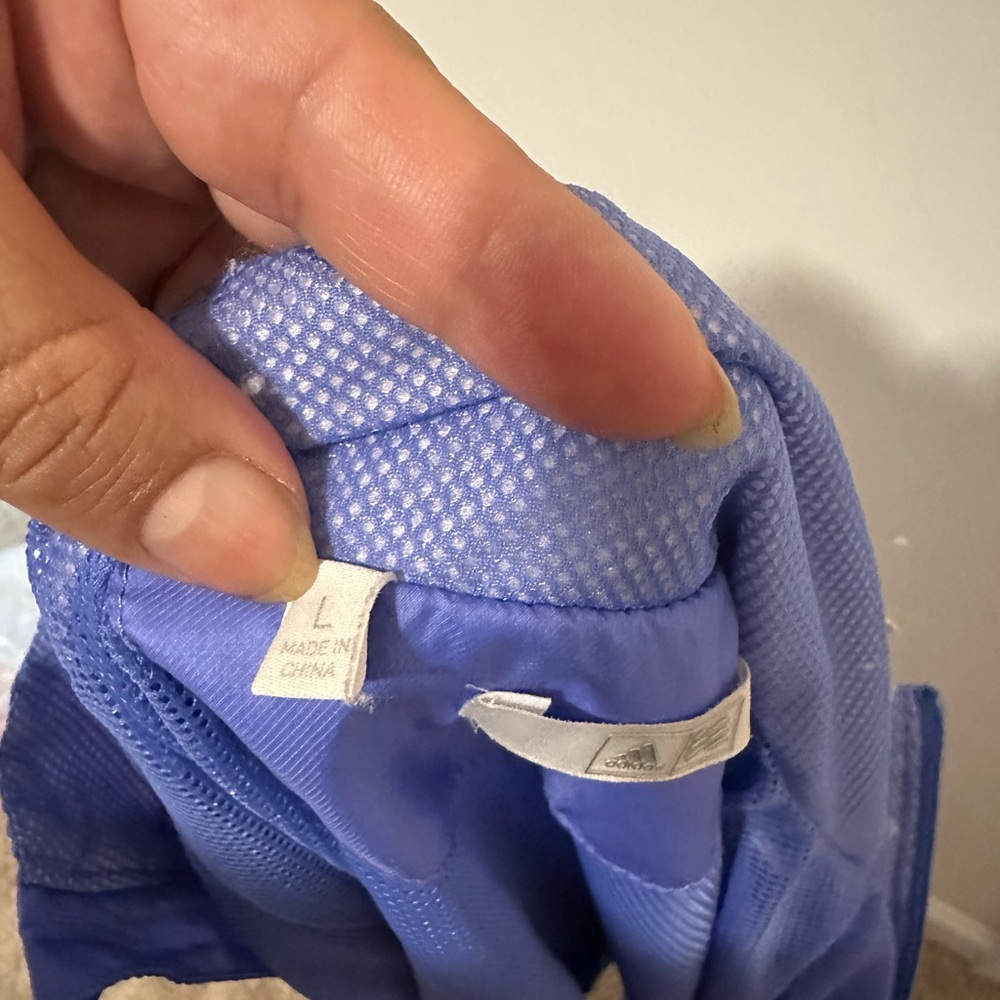 adidas Women's Royal Blue Utility Jacket - Picture 12 of 16